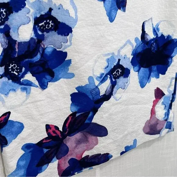 Banana Republic‎ Celia Watercolor Floral Pencil Skirt Size 12 - Picture 8 of 13